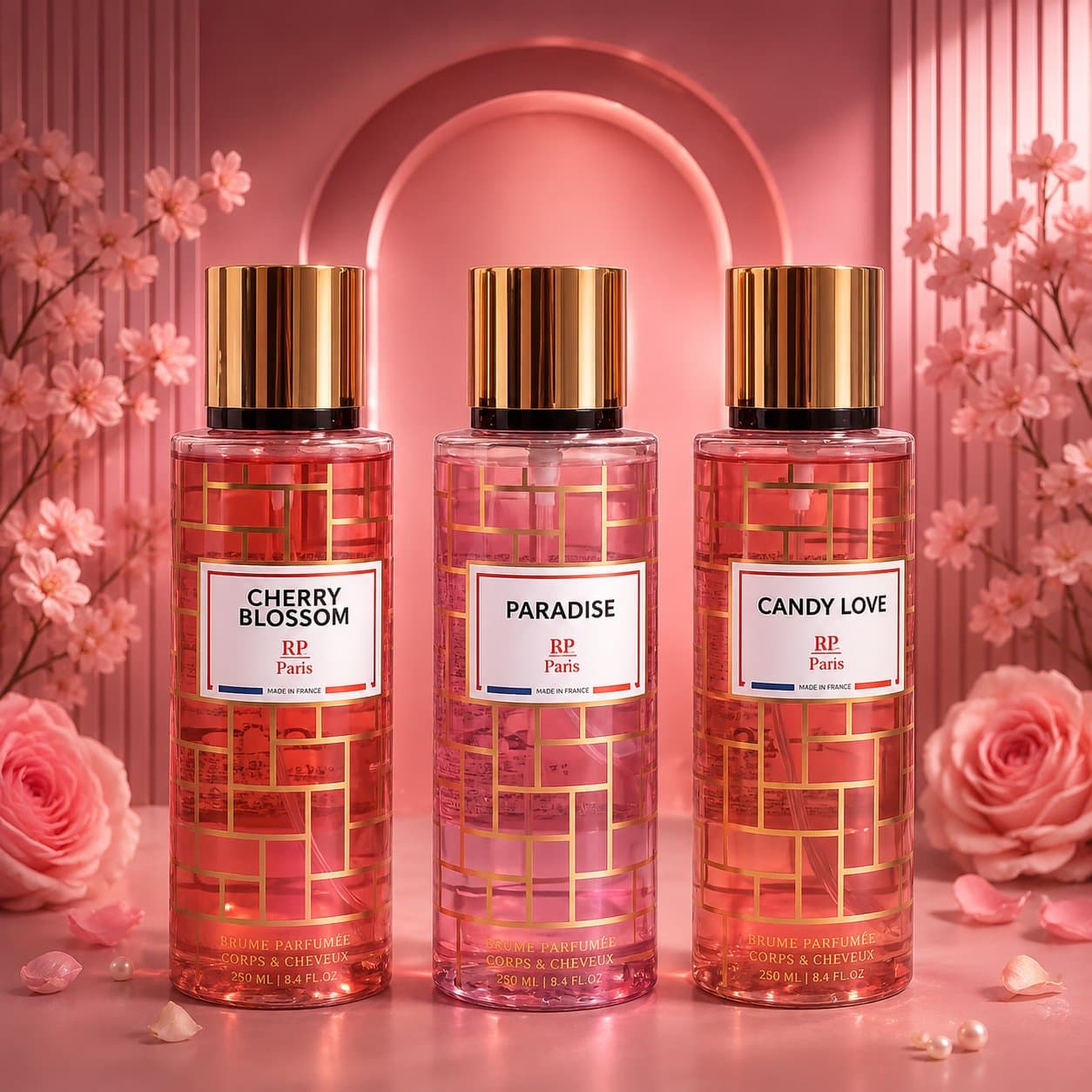 ✨🌸 Découvrez notre nouvelle collection de Brumes Parfumées RP Paris ! 🌸✨