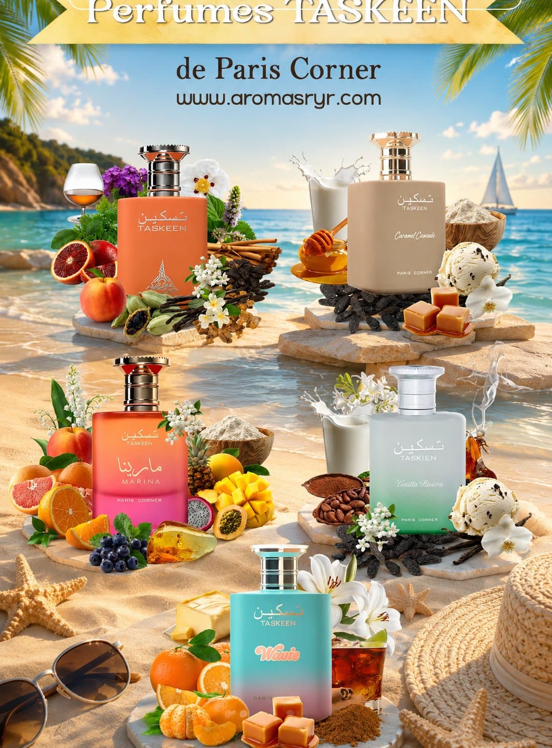 🌊✨ COLLECTION TASKEEN – PARIS CORNER ✨🌊
